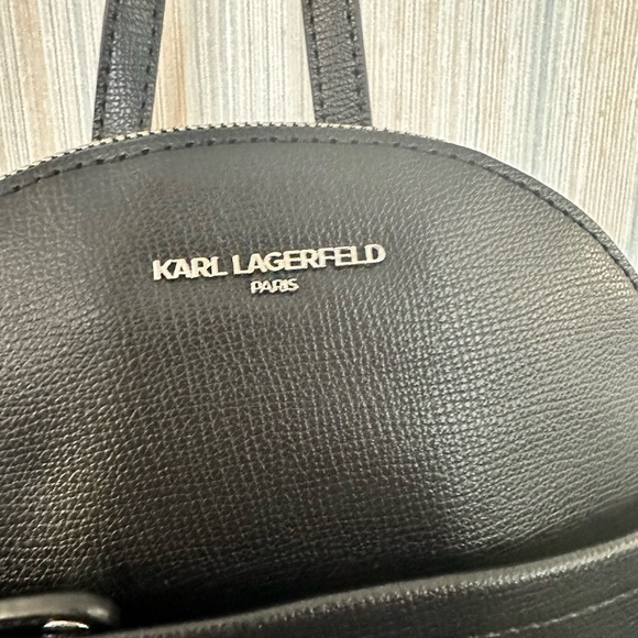 Karl Lagerfeld Black Modern Backpack - Picture 4 of 4